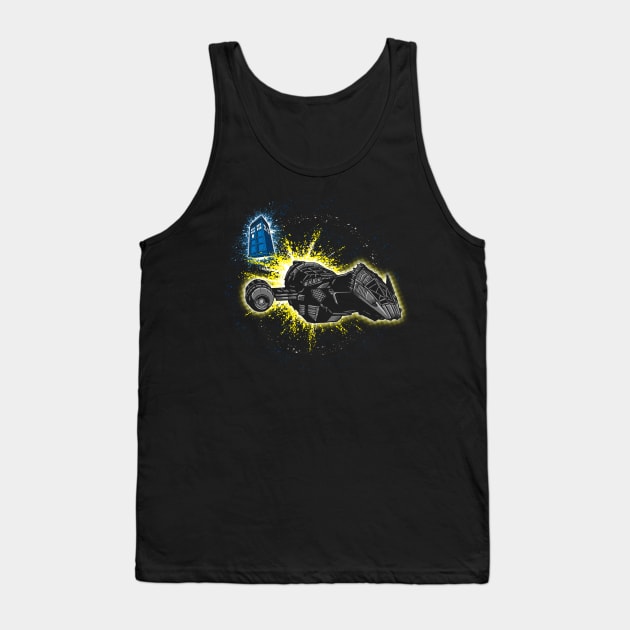 The Shiny Blue Box.... Tank Top by fmm3